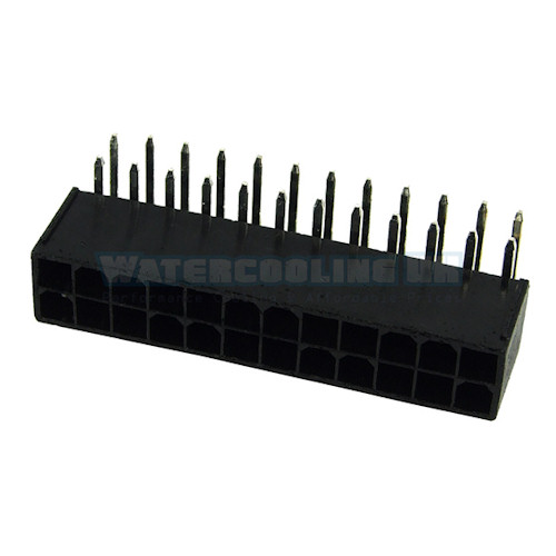 Mod/Smart ATX Power Connector 24Pin with MB Plug - Black