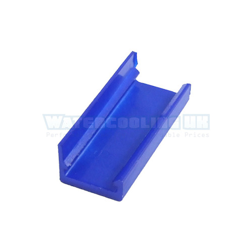 Mod/smart SATA Power Connector end cap for 90- 16Pin - UV-reactive blue