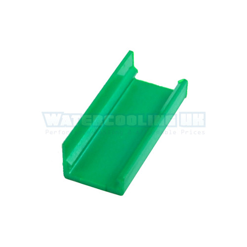 Mod/smart SATA Power Connector end cap for 90- 16Pin - UV-reactive green