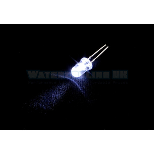 Hyper-Bright LED 5mm White 11000mcd 20- 3.1V