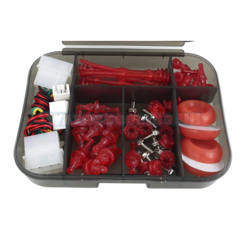 Xilence Noise Reduction Kit - UV Red