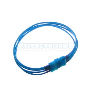 Mod/Smart Kobra SS 4pin EZ Pinch Molex extension - Aqua Blue - 40cm