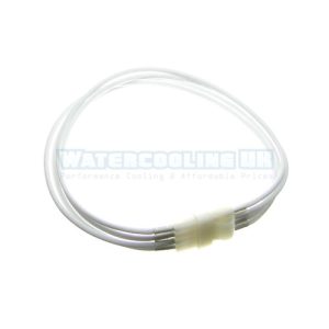 Mod/Smart Kobra SS 4pin EZ Pinch Molex extension - White - 40cm