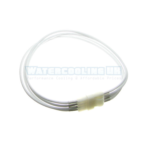 Mod/Smart Kobra SS 4pin EZ Pinch Molex extension - White - 40cm