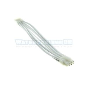 mod/smart Kobra SS 8pin 12volt EPS Power extension - White - 20cm
