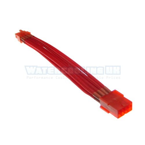 mod/smart Kobra SS 8pin 12volt EPS Power extension - UV Red - 20cm