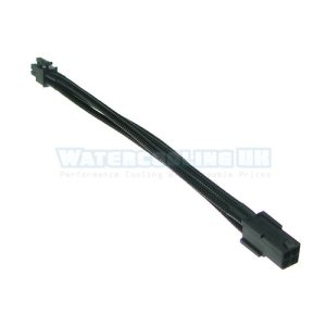 Mod/Smart Kobra SS Cables 4pin P4 extension - Black - 20cm
