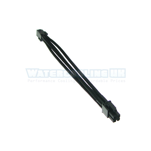 Mod/Smart Kobra SS Cables 4pin P4 extension - Black - 20cm