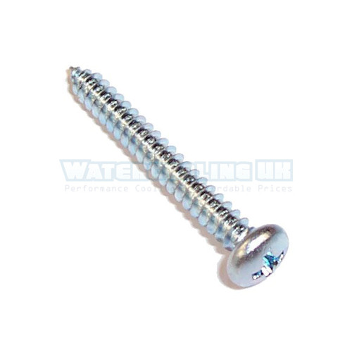 Screw DIN 7981 3,9 x 32mm cross flat zinc coated