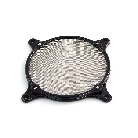 Air Filter Mesh 80mm Frame Black