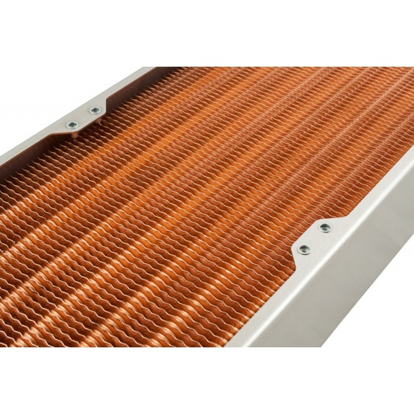 Aquacomputer Copper 420mm airplex Modularity Inc D5 - Stainless side panels