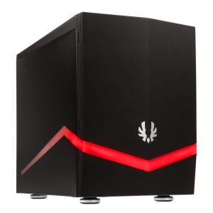 BitFenix Colossus Micro-ATX Case RED / BLUE / GREEN LED - black