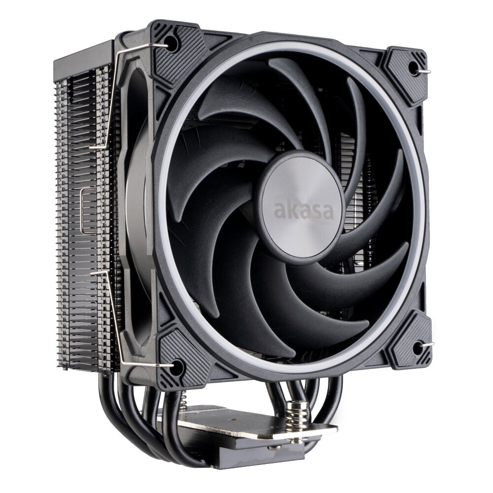 Akasa SOHO H4 plus CPU cooler, ARGB - 120mm