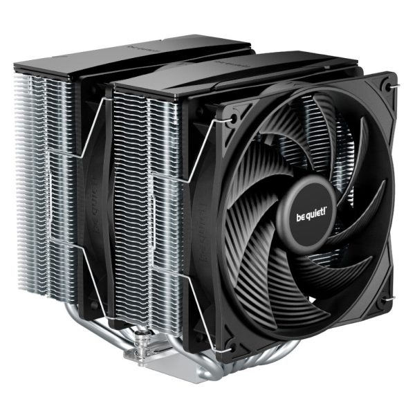 be quiet! Pure Rock Pro 3 CPU cooler – 120mm, silver
