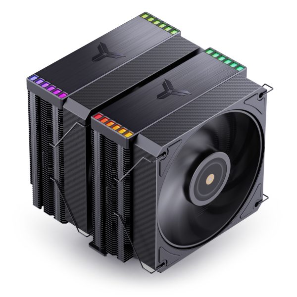 Jonsbo HX6280 CPU cooler, PWM, RGB – 130mm, black