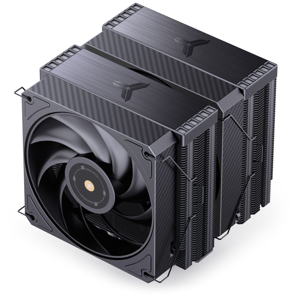 Jonsbo HX6280 CPU cooler, PWM, RGB - 130mm, black