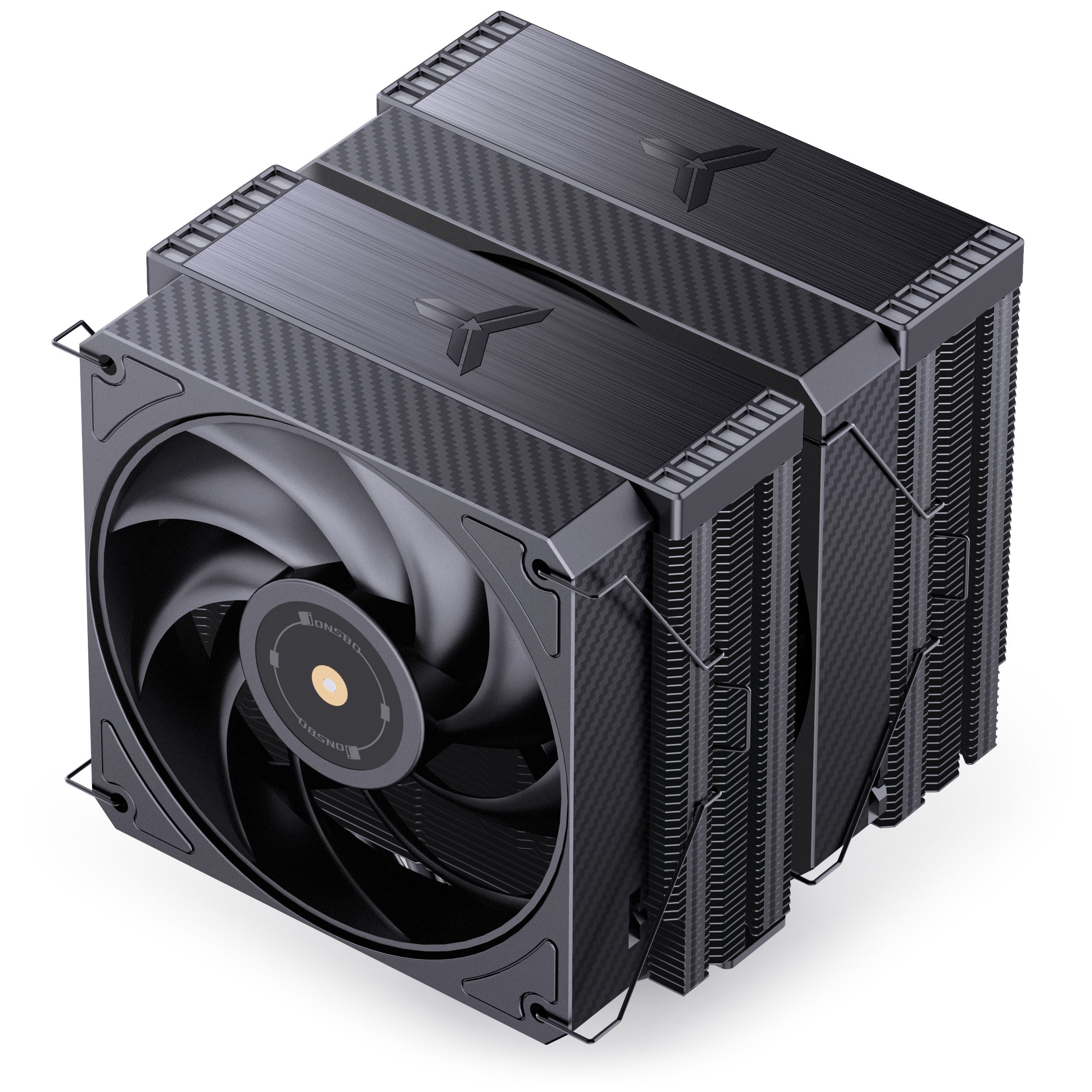 Jonsbo HX6280 CPU cooler, PWM, RGB - 130mm, black