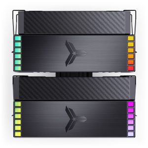 Jonsbo HX6280 CPU cooler, PWM, RGB - 130mm, black