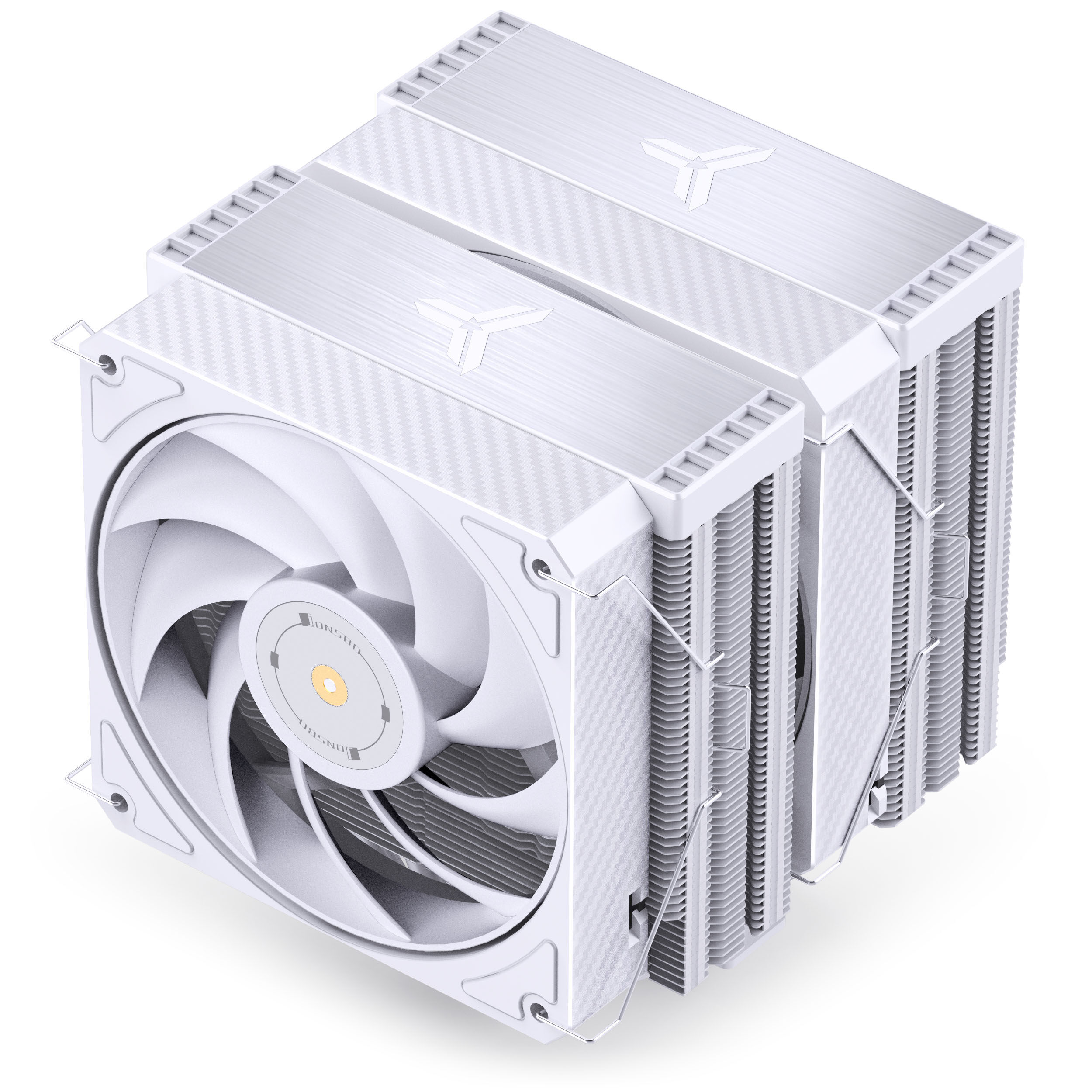 Jonsbo HX6280 CPU cooler, PWM, RGB - 130mm, white : image 3