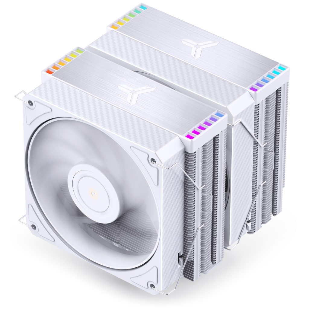 Jonsbo HX6280 CPU cooler, PWM, RGB - 130mm, white : image 5