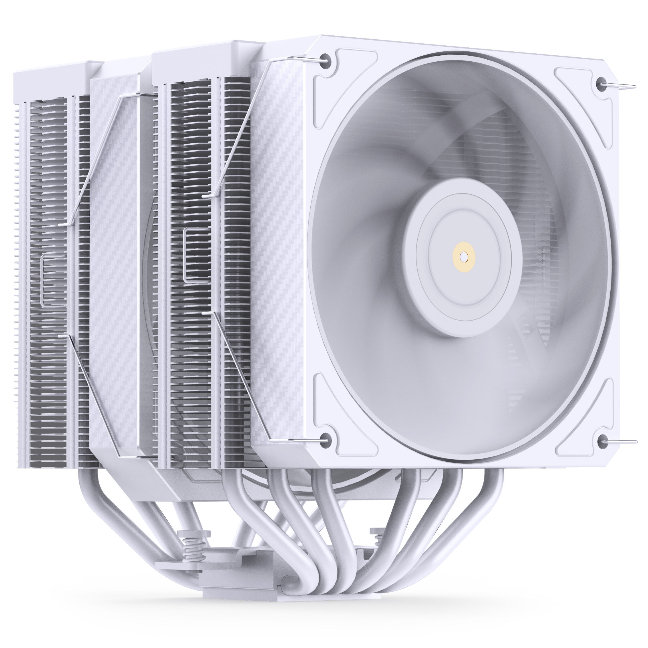 Jonsbo HX6280 CPU cooler, PWM, RGB - 130mm, white : image 2