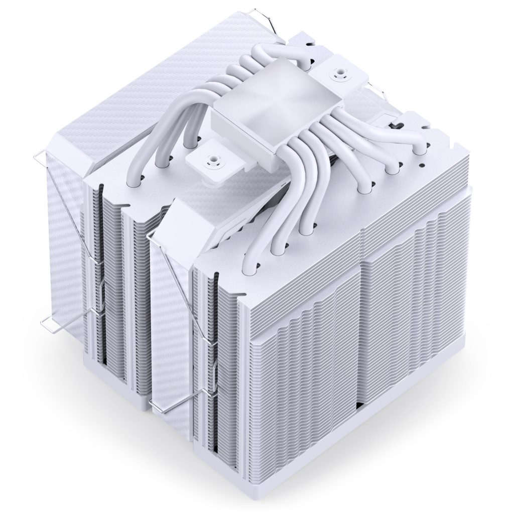 Jonsbo HX6280 CPU cooler, PWM, RGB - 130mm, white : image 6