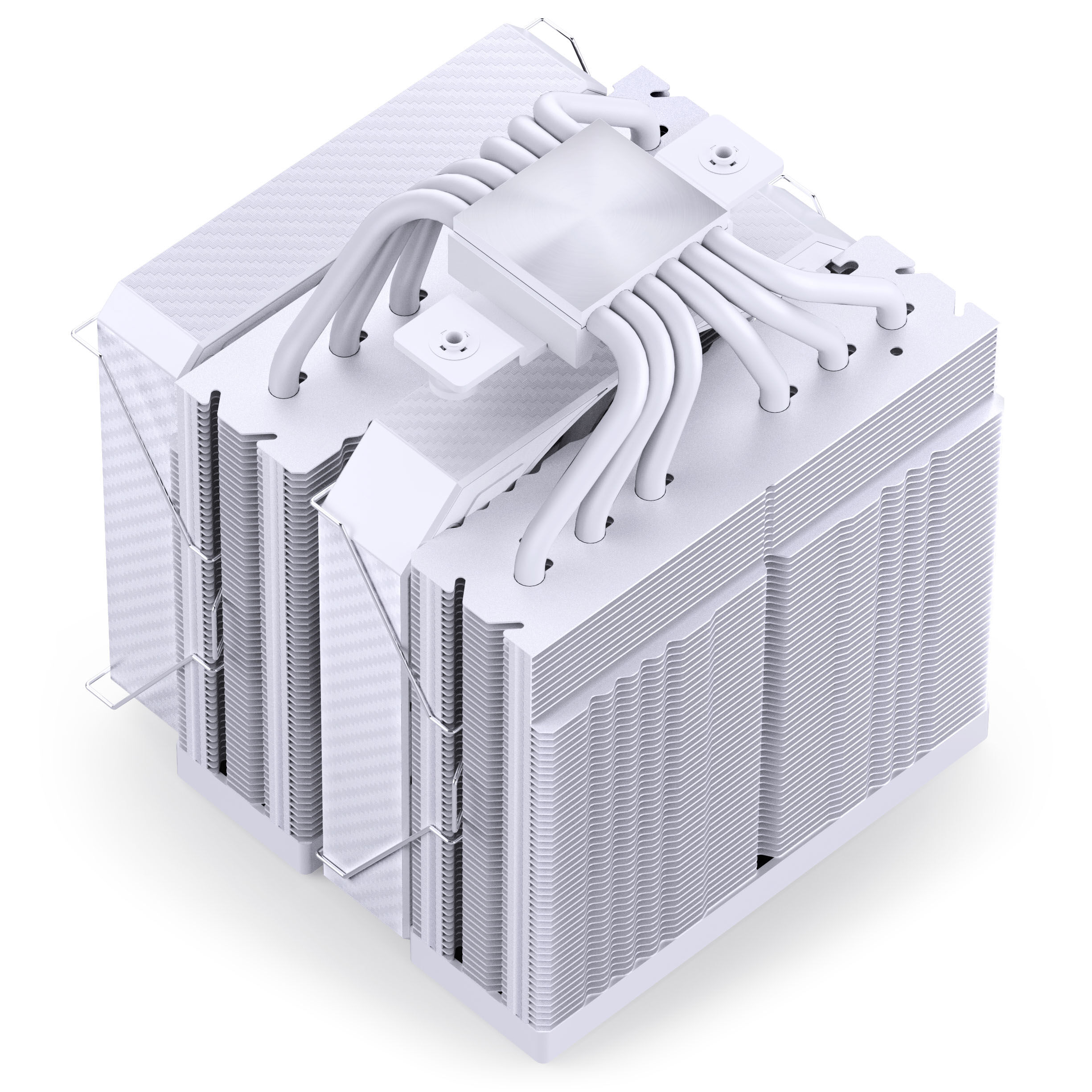 Jonsbo HX6280 CPU cooler, PWM, RGB - 130mm, white : image 6
