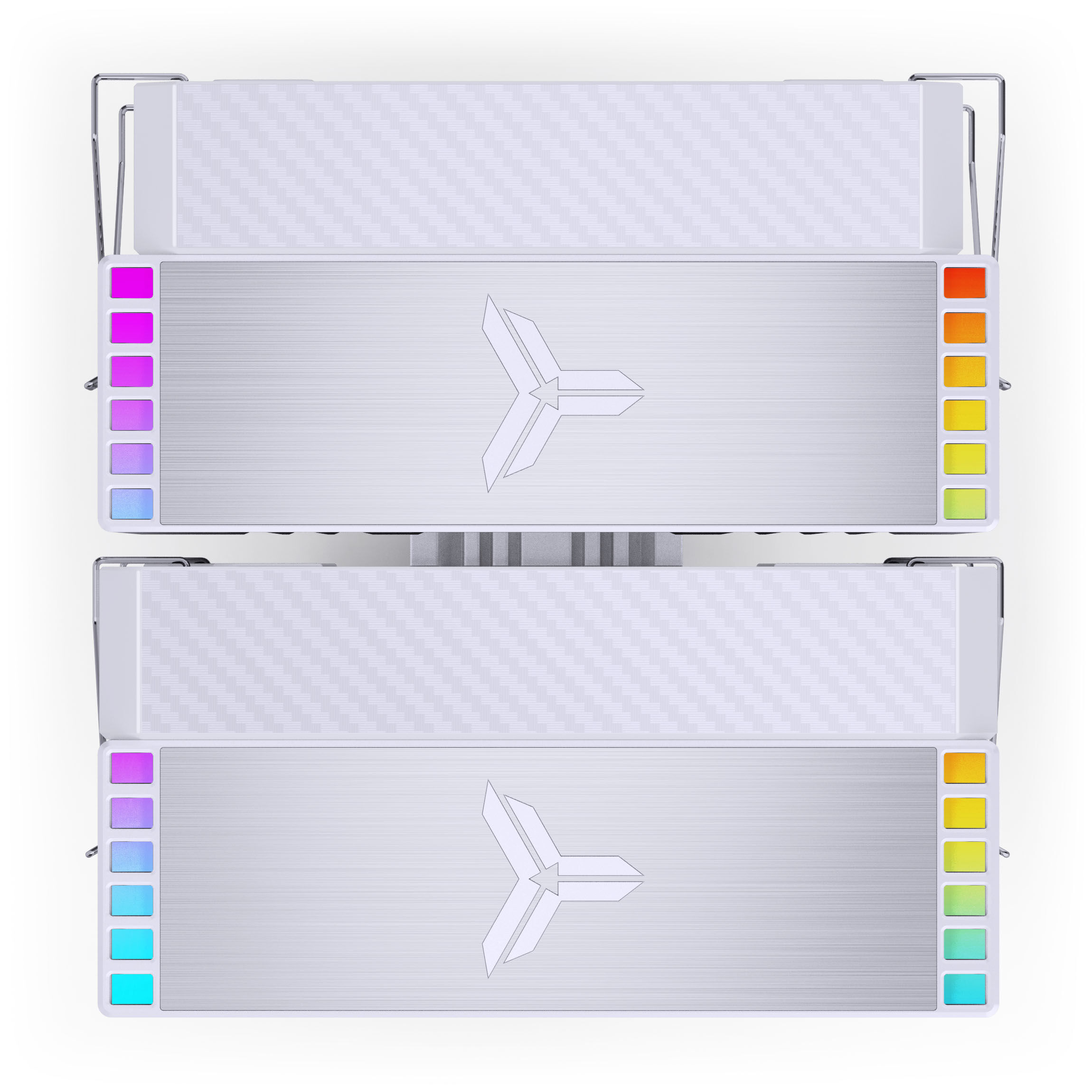 Jonsbo HX6280 CPU cooler, PWM, RGB - 130mm, white : image 9
