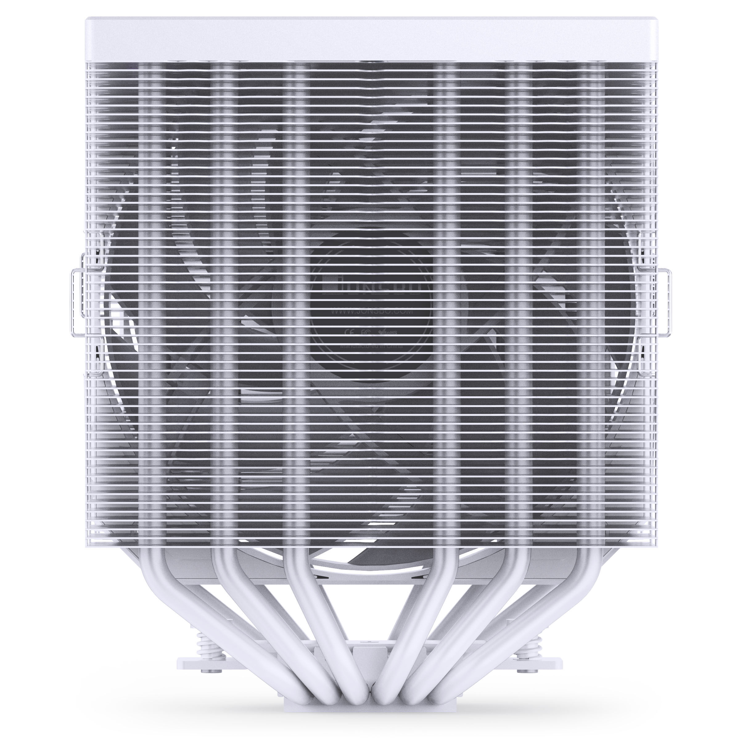 Jonsbo HX6280 CPU cooler, PWM, RGB - 130mm, white : image 10