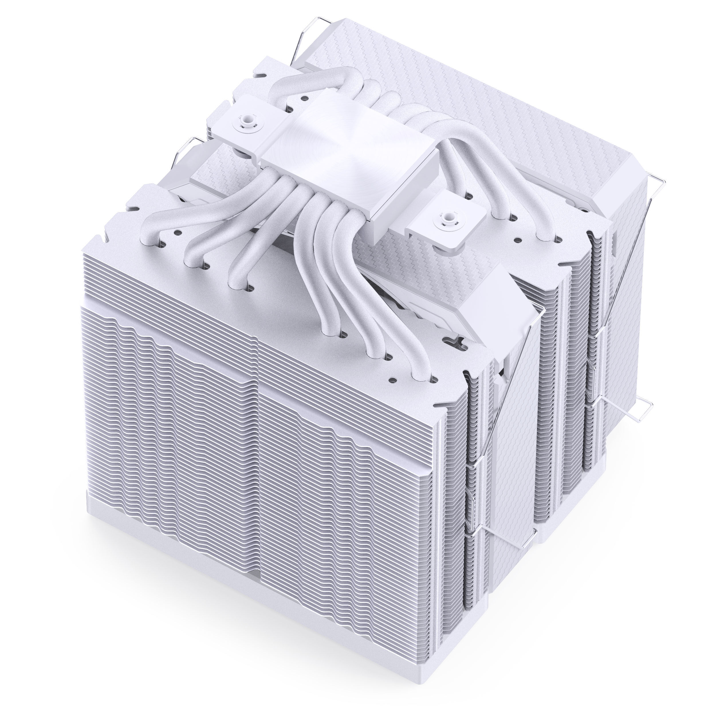Jonsbo HX6280 CPU cooler, PWM, RGB - 130mm, white : image 4