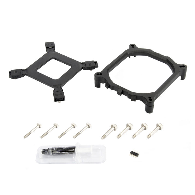 SilverStone Argon CPU cooler, RGB - 120 mm