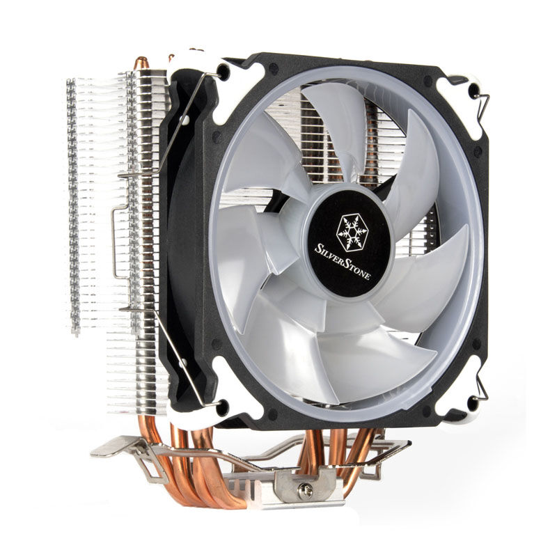 SilverStone Argon CPU cooler, RGB - 120 mm