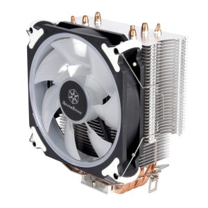 SilverStone Argon CPU cooler, RGB - 120 mm
