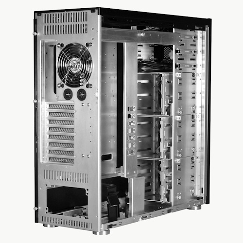 Lian Li PC-A77FB Aluminium Black Full Tower Case No PSU