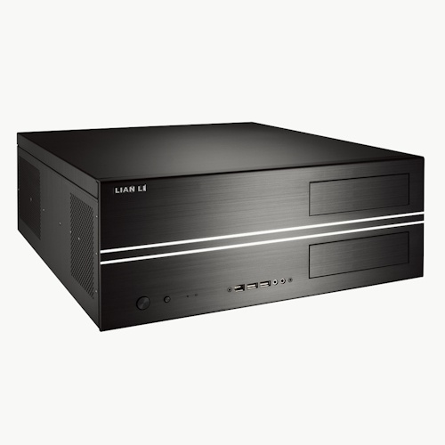 Lian Li PC-C33B Aluminium Black HTPC Desktop No PSU