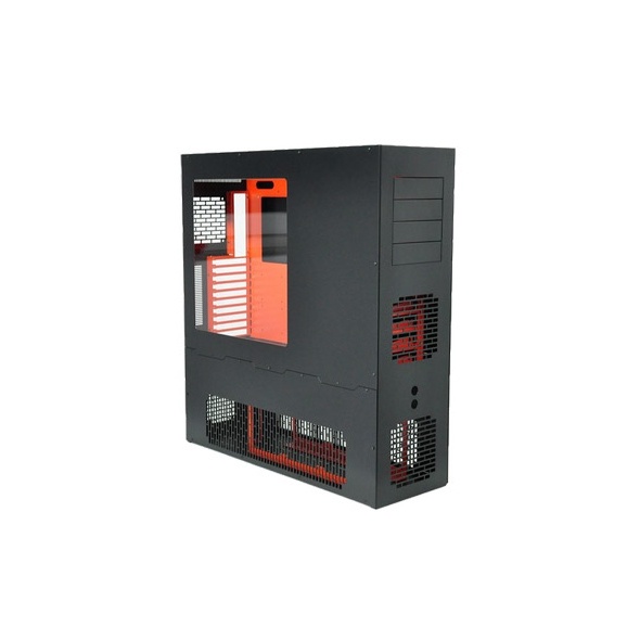 Cooling-Tower PC LD-4W V8-BO - Black / Orange