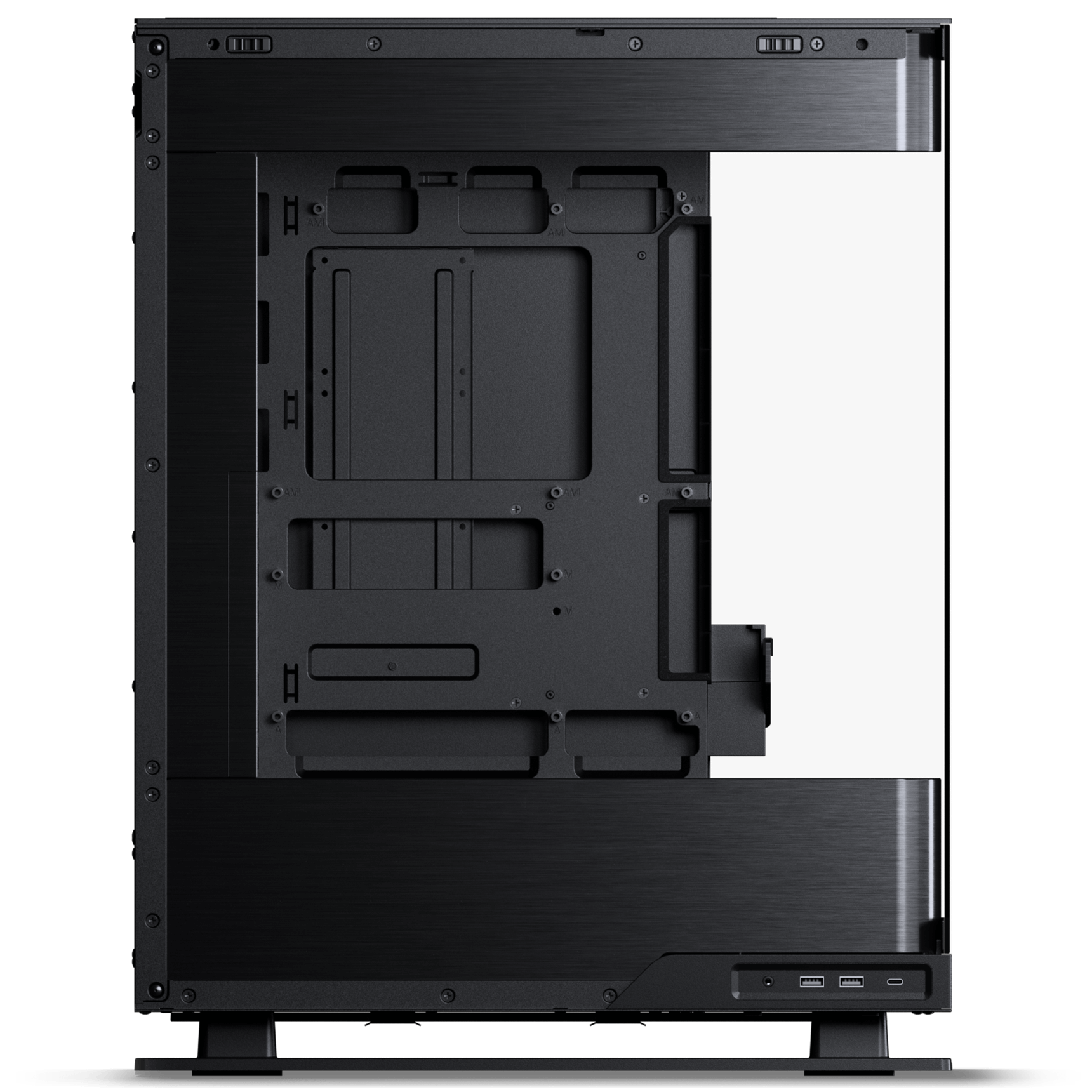 PHANTEKS Evolv X2 Midi-Tower, Tempered Glass, DRGB + Glacier One 360M25 Gen2 AIO - Black