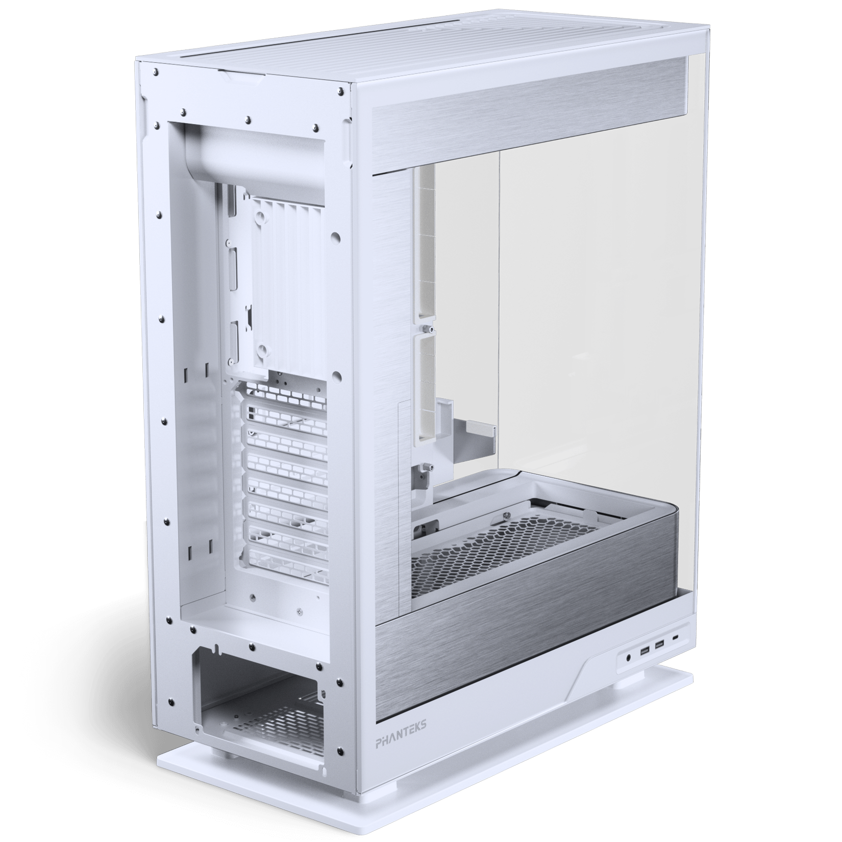 PHANTEKS Evolv X2 Midi-Tower, Tempered Glass, DRGB + Glacier One 360M25 Gen2 AIO - White : image 4