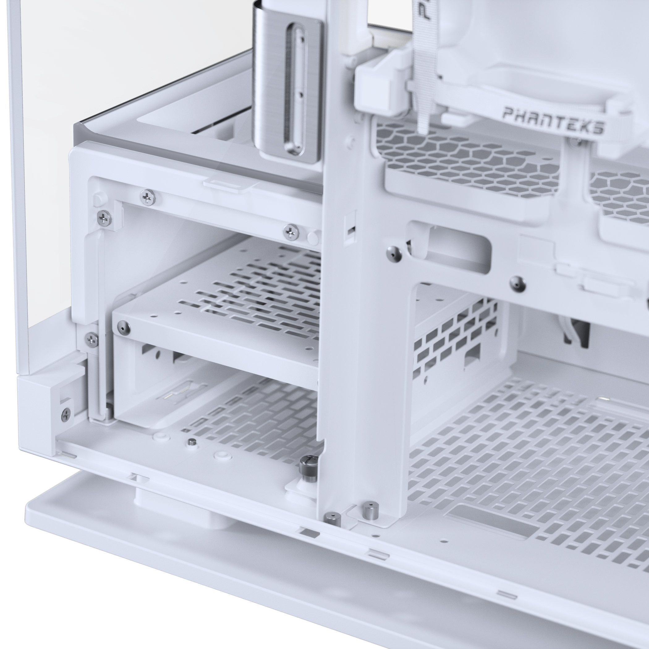 PHANTEKS Evolv X2 Midi-Tower, Tempered Glass, DRGB + Glacier One 360M25 Gen2 AIO - White : image 13