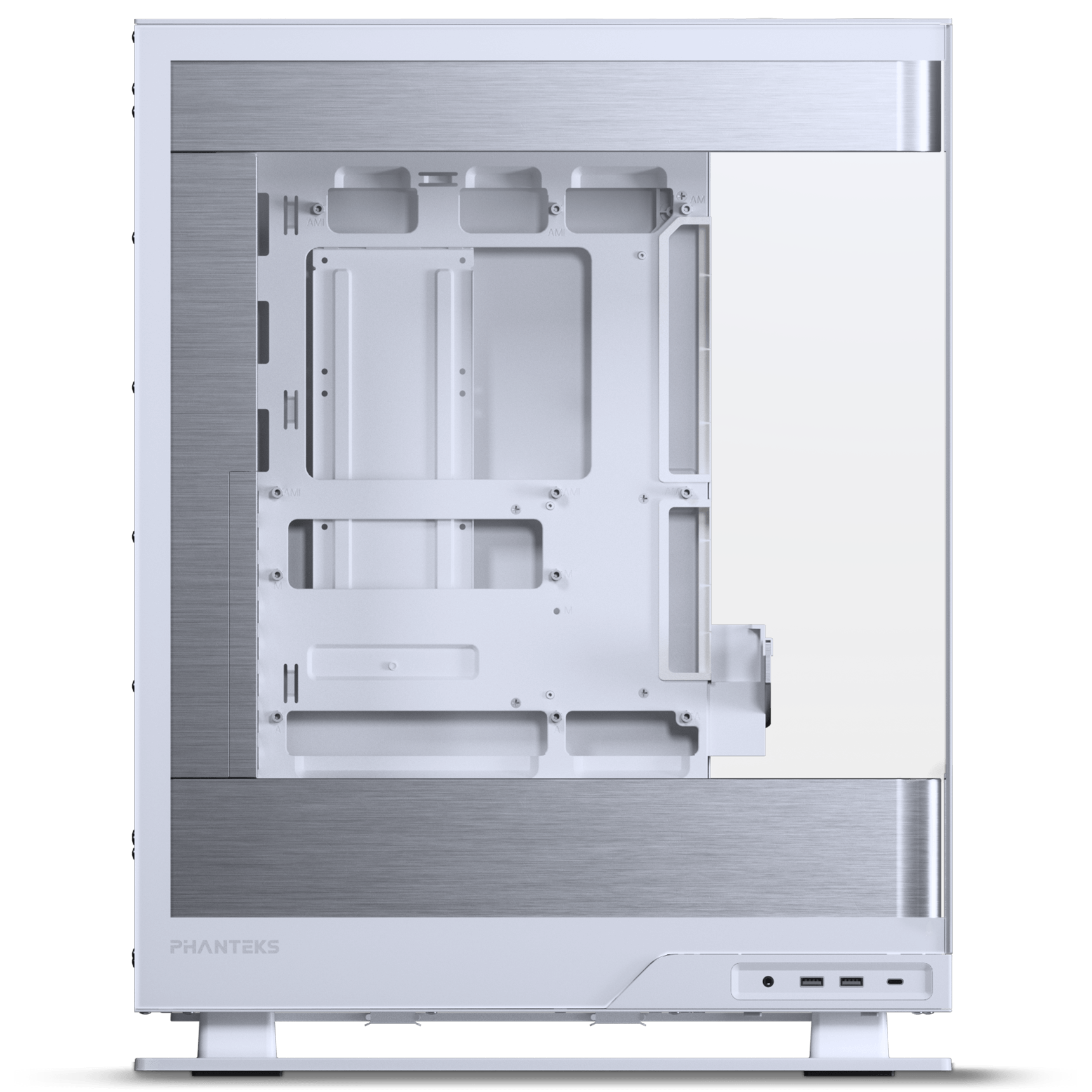 PHANTEKS Evolv X2 Midi-Tower, Tempered Glass, DRGB + Glacier One 360M25 Gen2 AIO - White : image 9