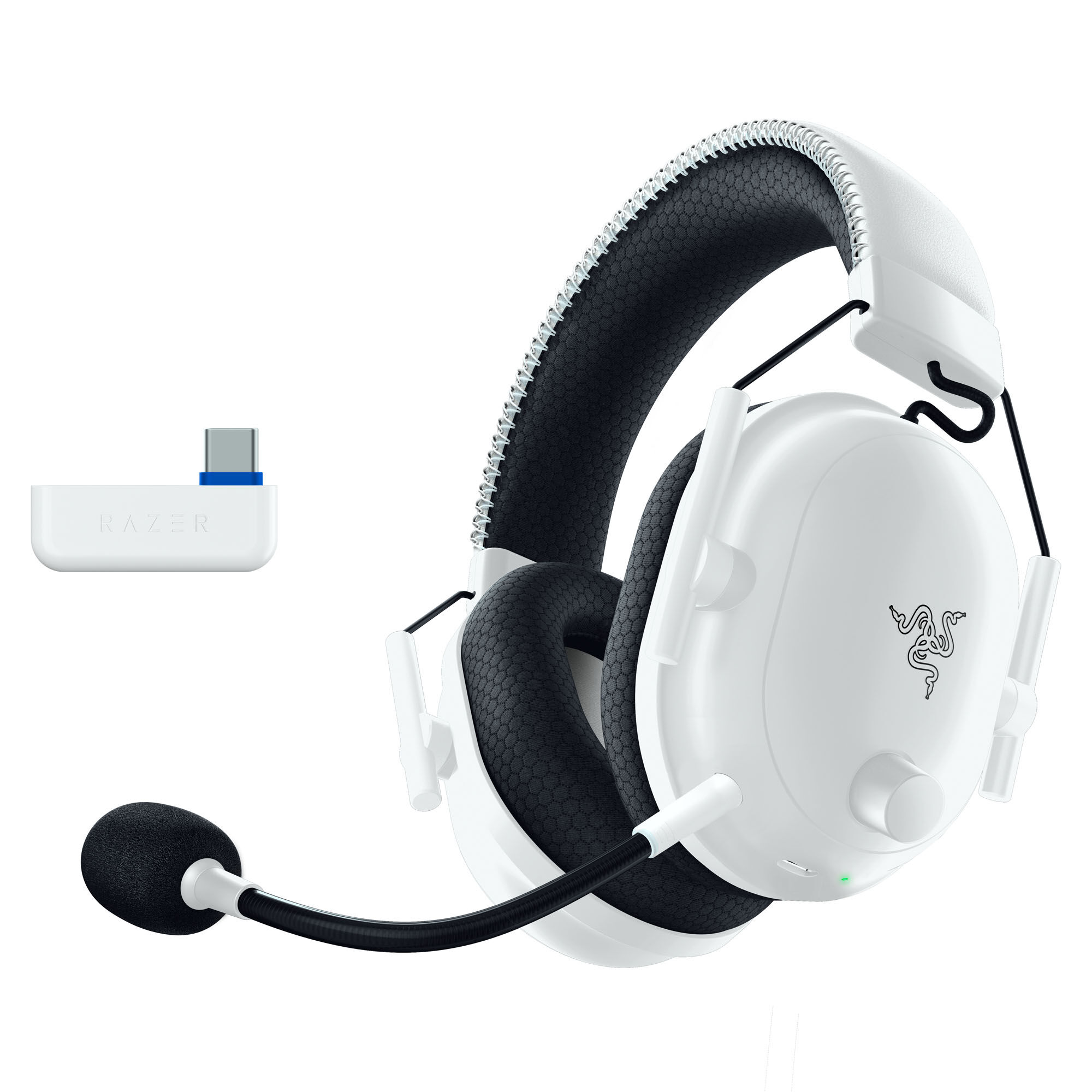 Razer BlackShark V2 Pro for PlayStation and Xbox Wireless Esports Gaming Headset - white