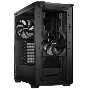be quiet! Pure Base 501 Airflow PC case, midi tower, ATX, tempered glass - black : image 3