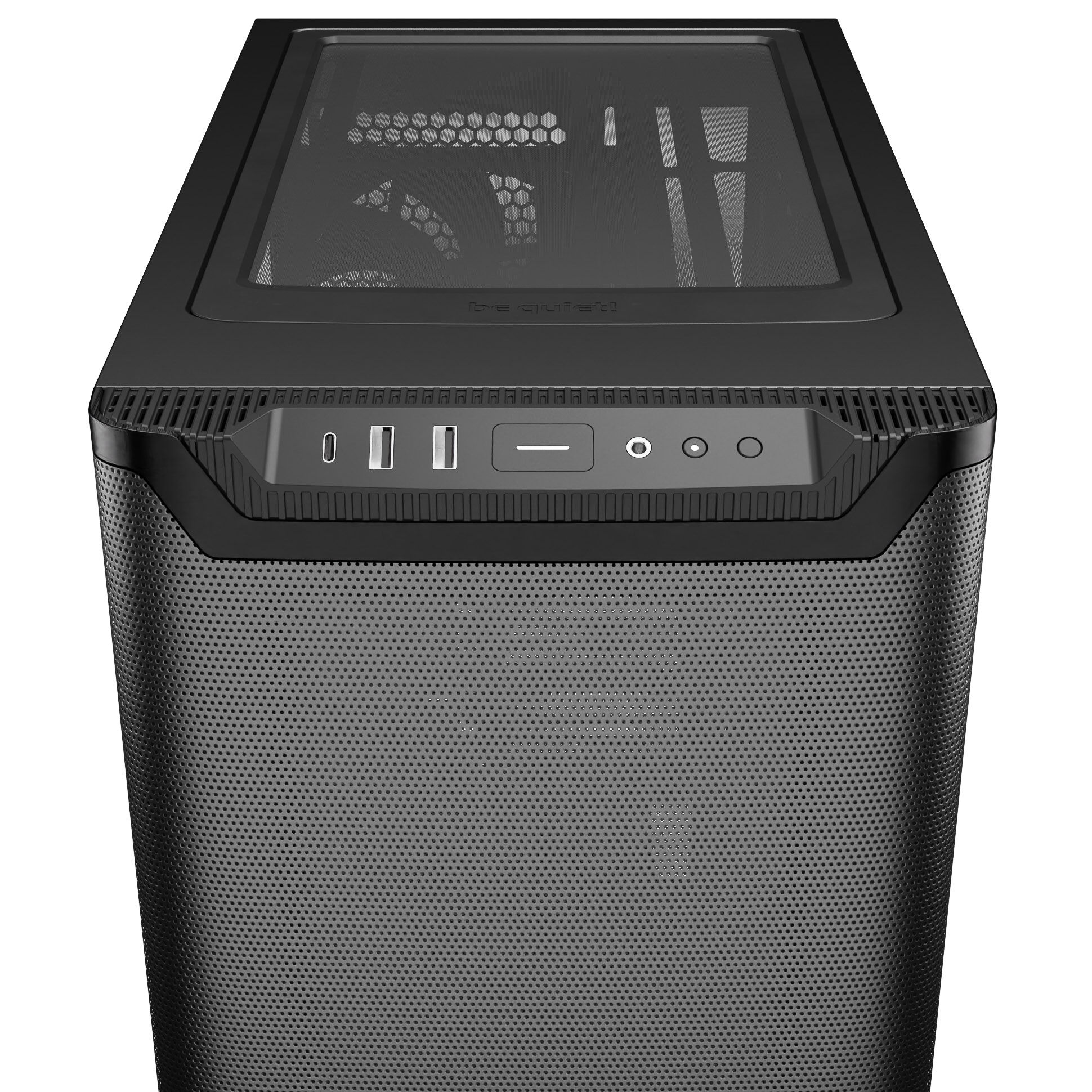 be quiet! Pure Base 501 Airflow PC case, midi tower, ATX, tempered glass - black : image 2
