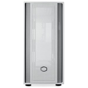 Cooler Master MasterBox 600 Lite PC Case, Midi-Tower, E-ATX, Tempered Glass - White