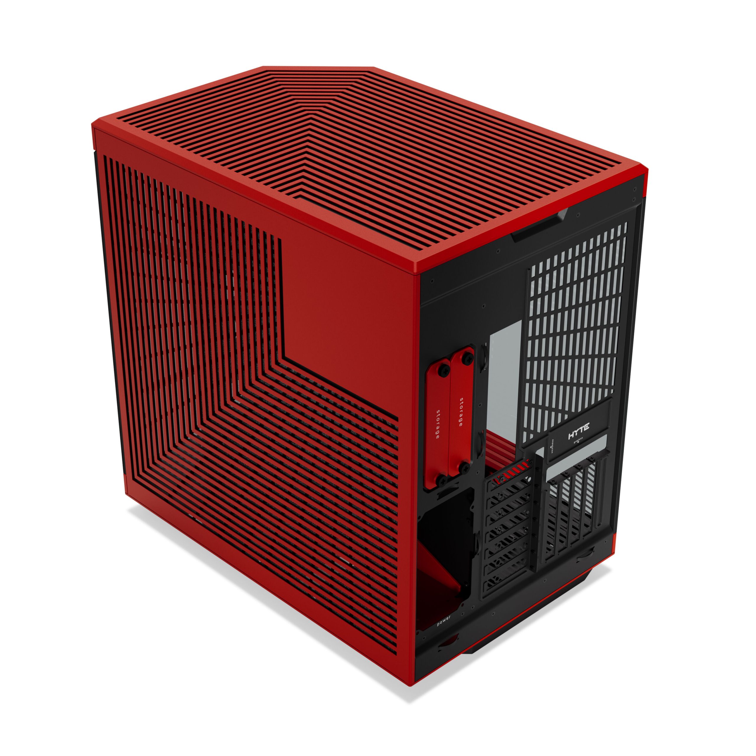 Hyte Y70 Midi Tower Standard - black / red