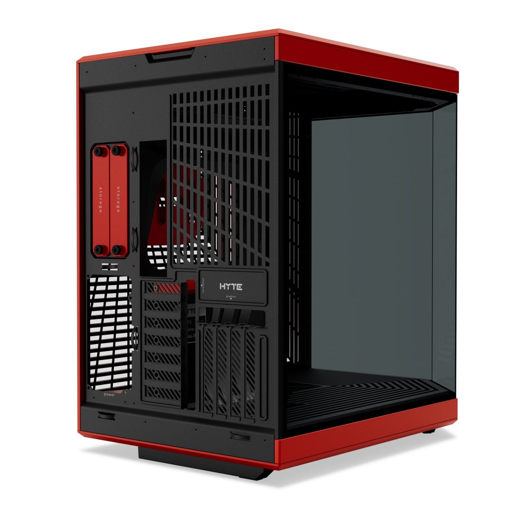 Hyte Y70 Midi Tower Standard - black / red
