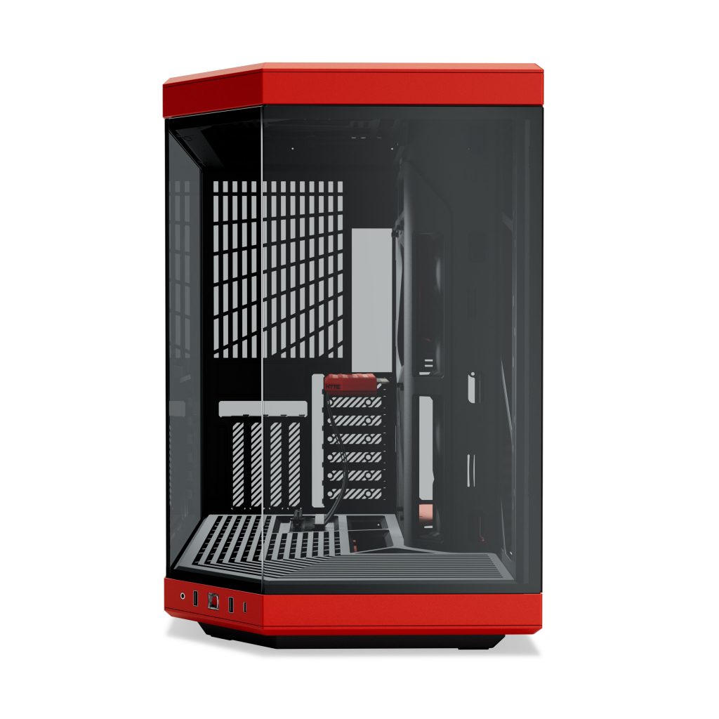 Hyte Y70 Midi Tower Standard - black / red