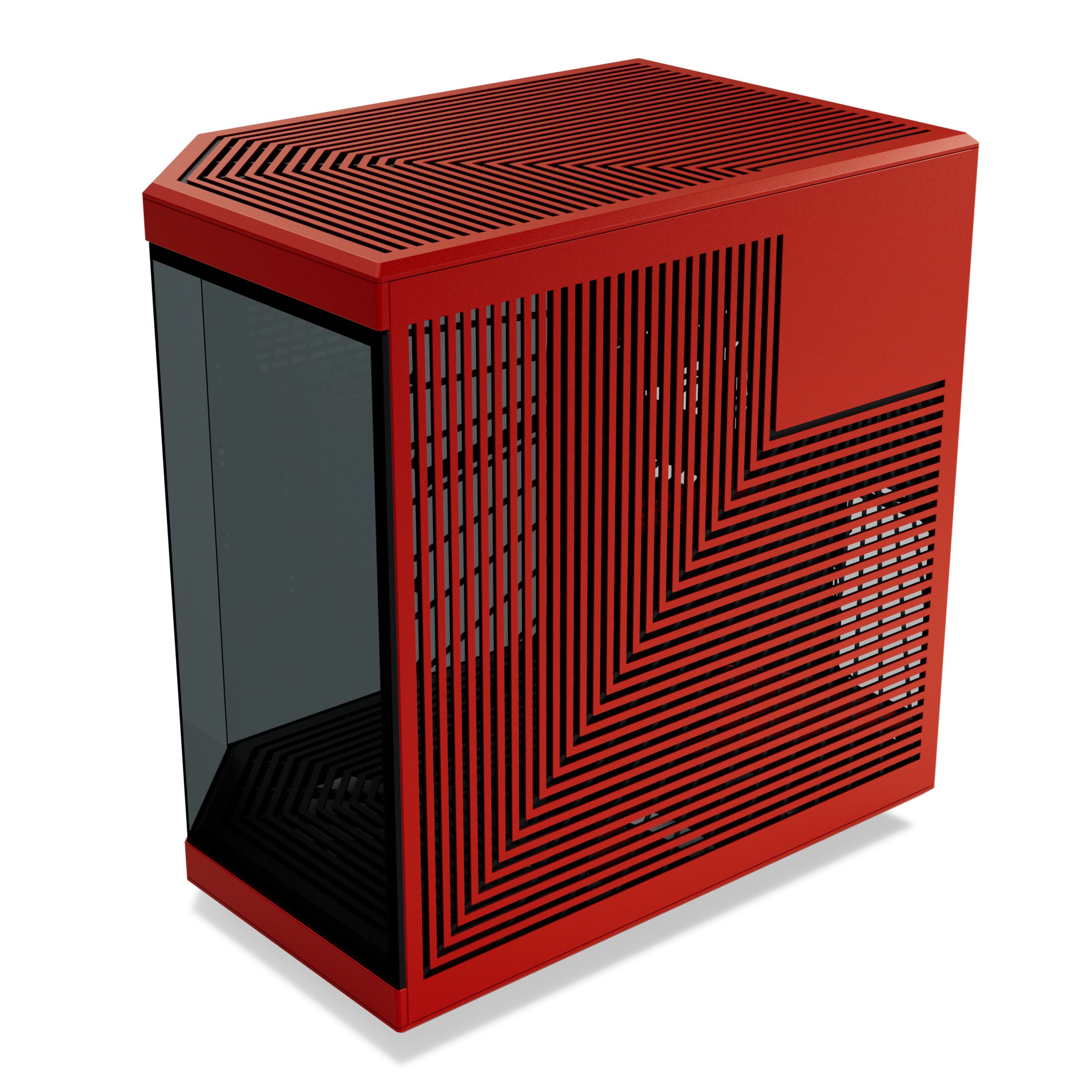 Hyte Y70 Midi Tower Standard - black / red