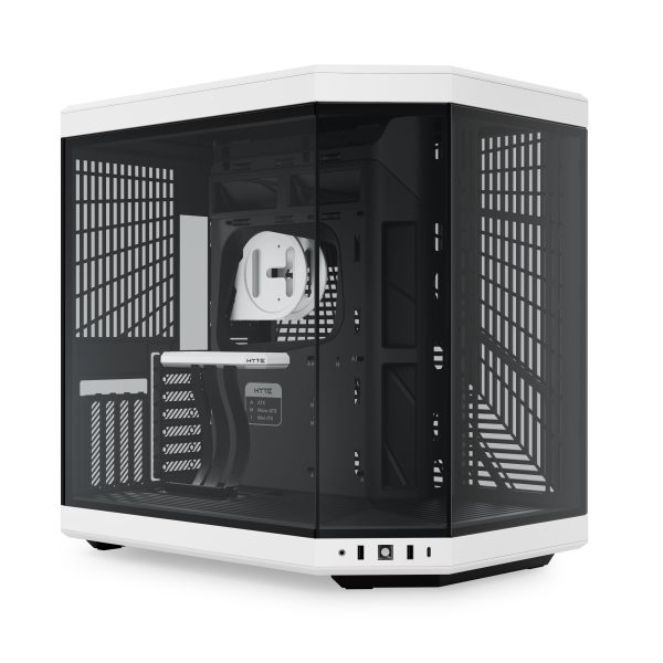 Hyte Y70 Midi Tower Standard – black / white