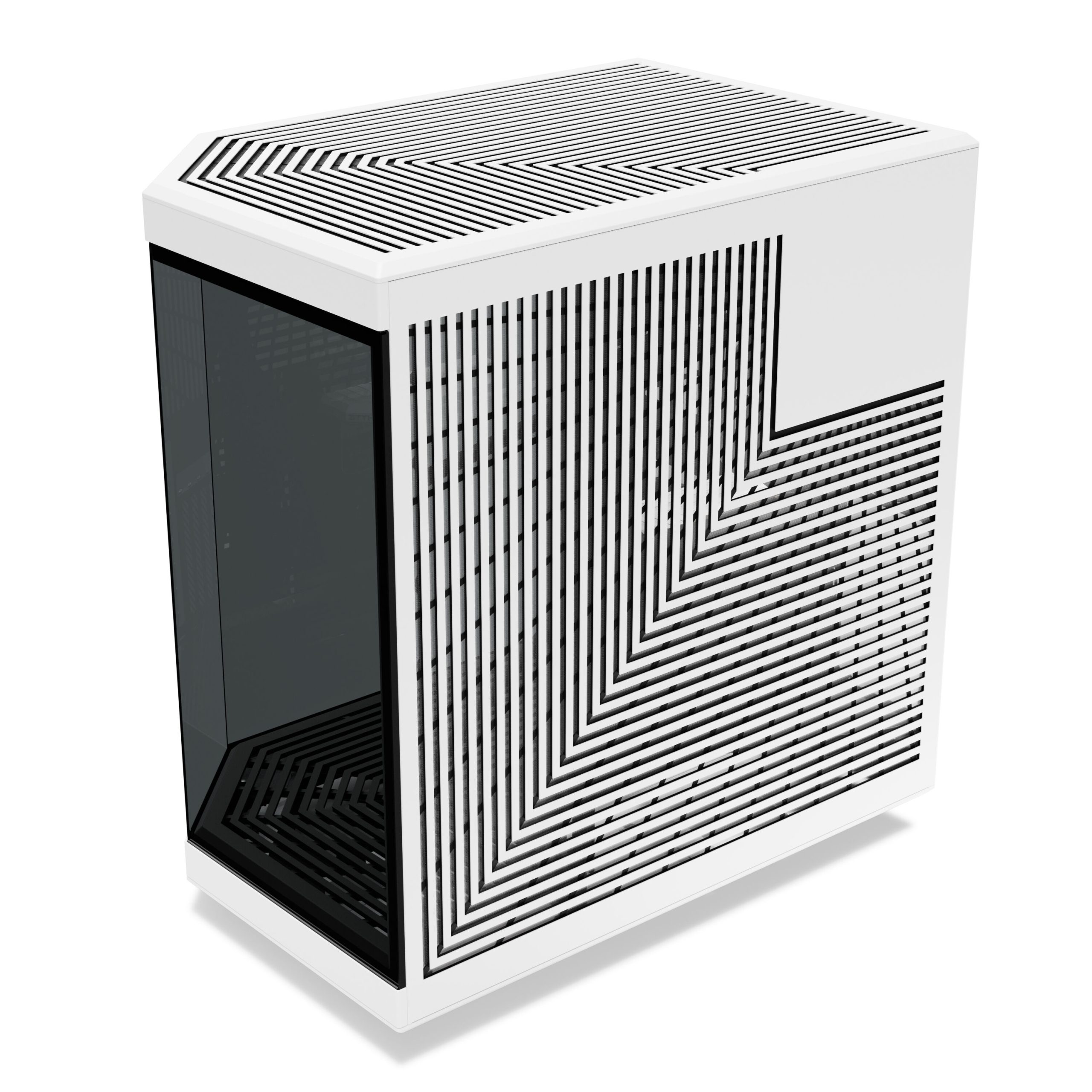 Hyte Y70 Midi Tower Standard - black / white